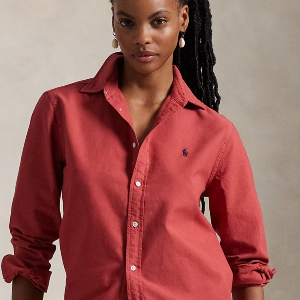 Polo by Ralph Lauren Red Lightweight Shirt